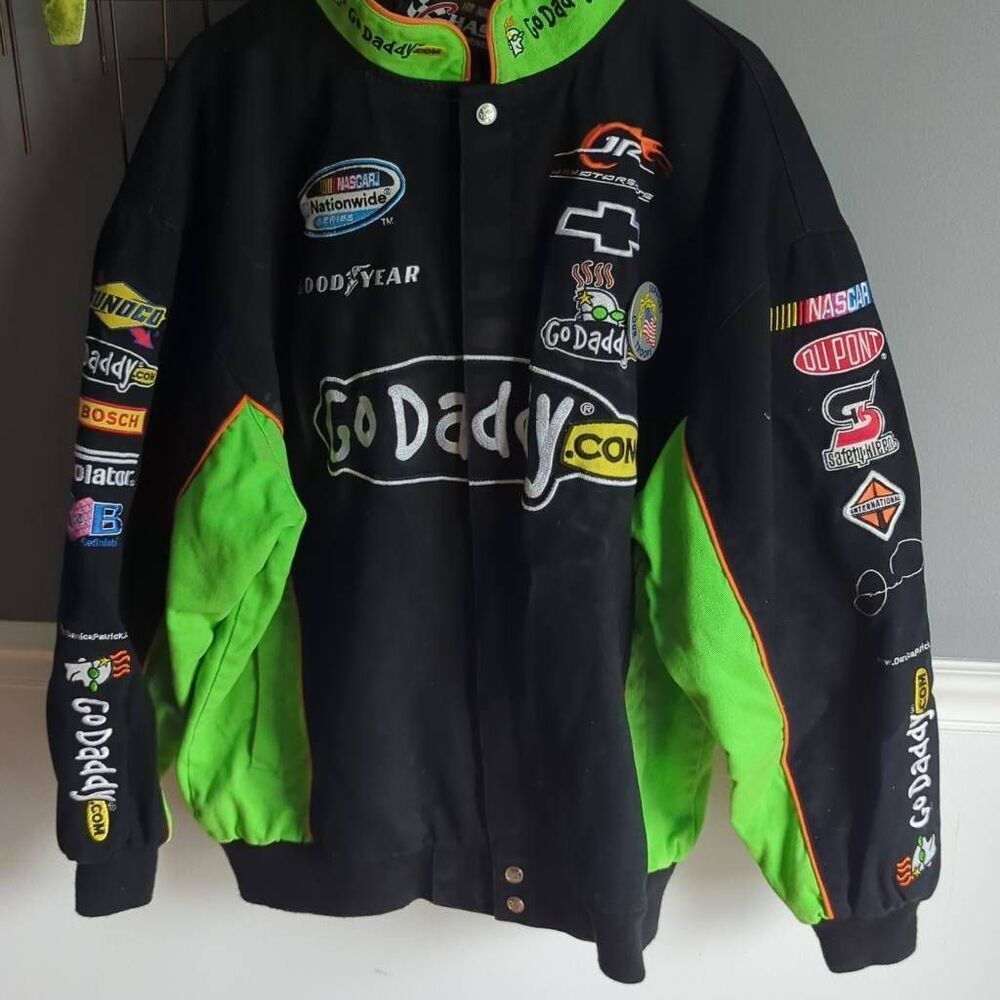 Go Daddy Nascar jacket xl  Chase authentics